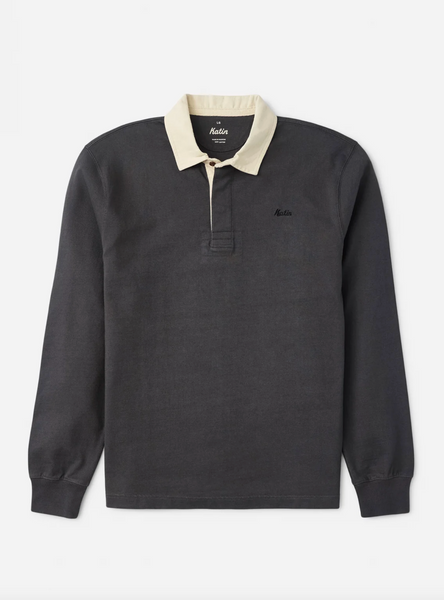 RONAN POLO - Black Vintage Wash