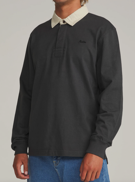 RONAN POLO - Black Vintage Wash