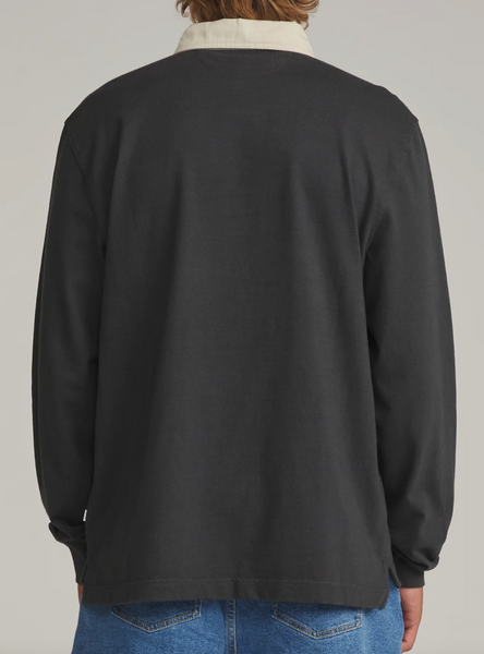 RONAN POLO - Black Vintage Wash