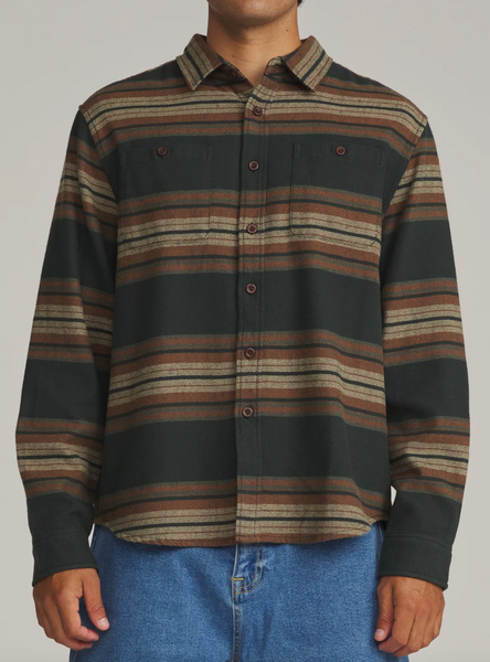 SIERRA FLANNEL - BLACK WASH