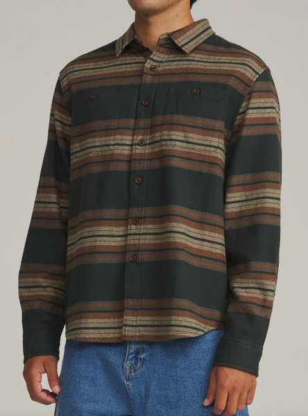 SIERRA FLANNEL - BLACK WASH