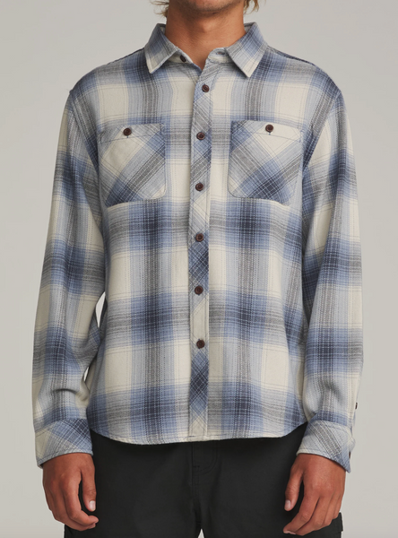 SIERRA FLANNEL - STORM BLUE
