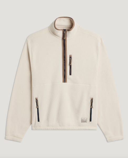Men's Ashridge Fleece Half Zip - French Oak