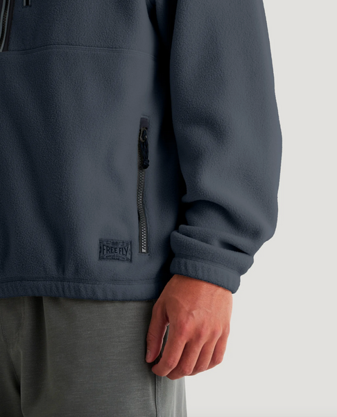 Men's Ashridge Fleece Half Zip - Storm Cloud