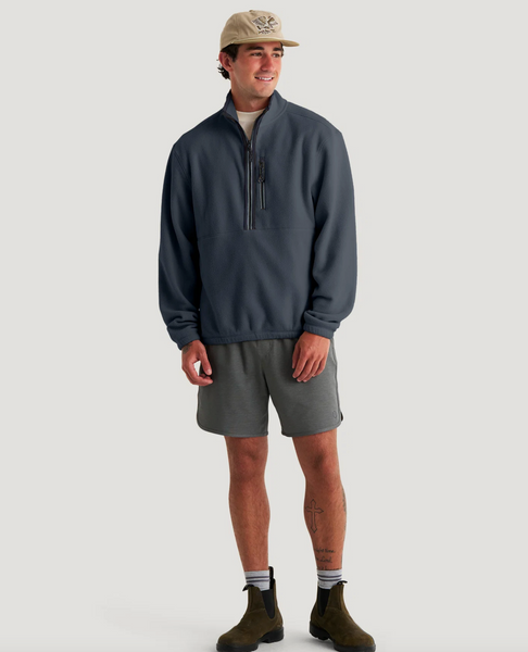 Men's Ashridge Fleece Half Zip - Storm Cloud