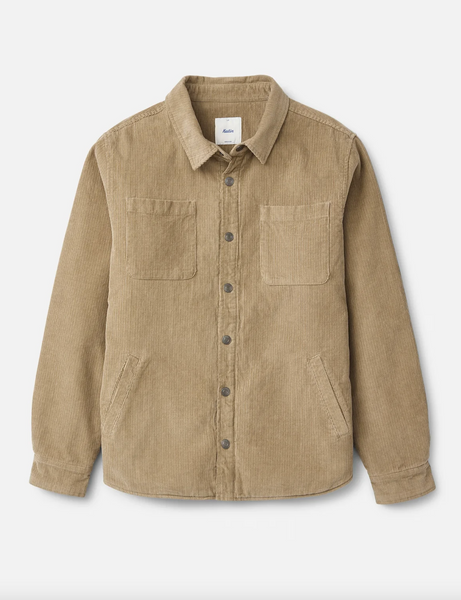 HAROLD CORDUROY SHIRT JACKET - Khaki