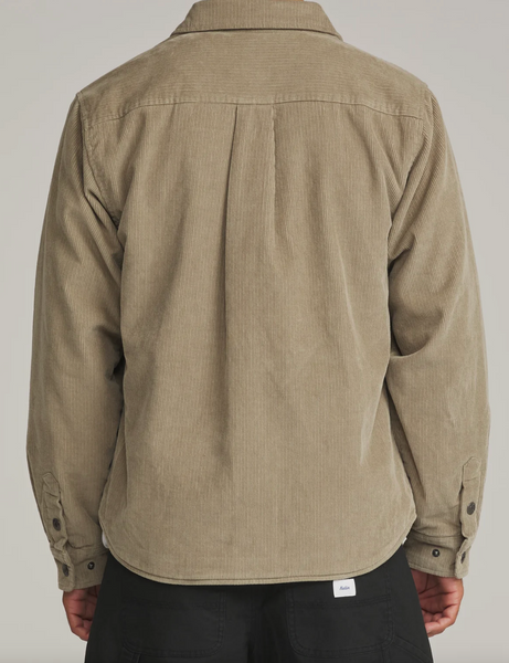 HAROLD CORDUROY SHIRT JACKET - Khaki