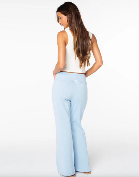 Sunday Morning Pant - Cerulean Solid