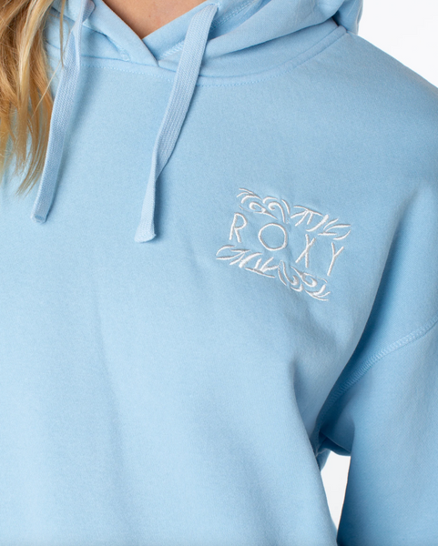 Wailea Hoodie - Cerulean Palm Poster
