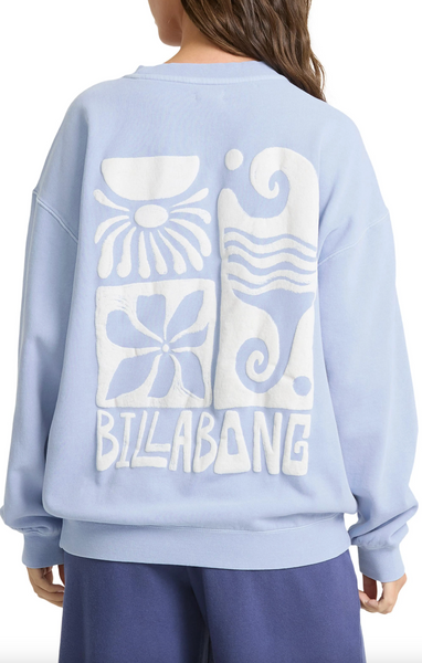 Ride In Graphic Sweatshirt - Cornflower