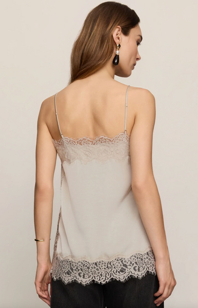 Roselle Lace Cami - Frosted Pearl