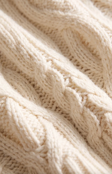 Hartwell Cable Knit Sweater - Sandstone