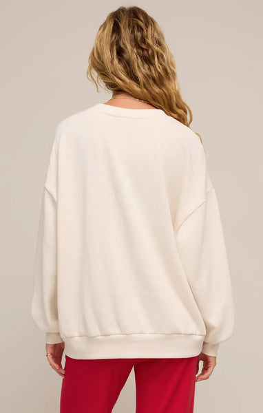 Oversized Lover Sweatshirt - Vanilla Ice