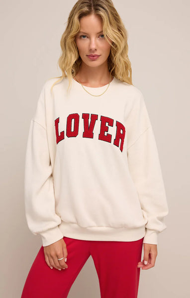 Oversized Lover Sweatshirt - Vanilla Ice