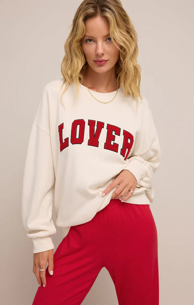Oversized Lover Sweatshirt - Vanilla Ice