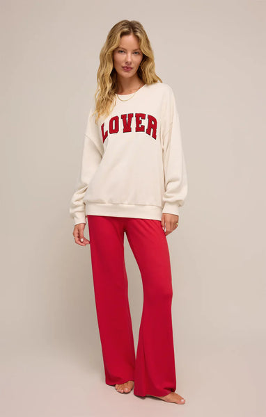 Oversized Lover Sweatshirt - Vanilla Ice