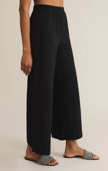 Scout Textured Slub Pant - Black