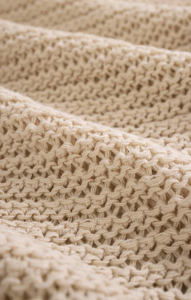Riviera Crochet Top - Natural