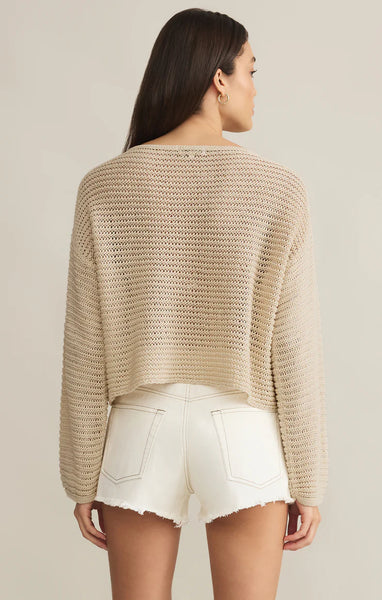 Riviera Crochet Top - Natural