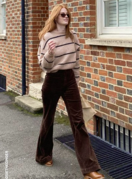 Eastcoast Flare - Brown Cord