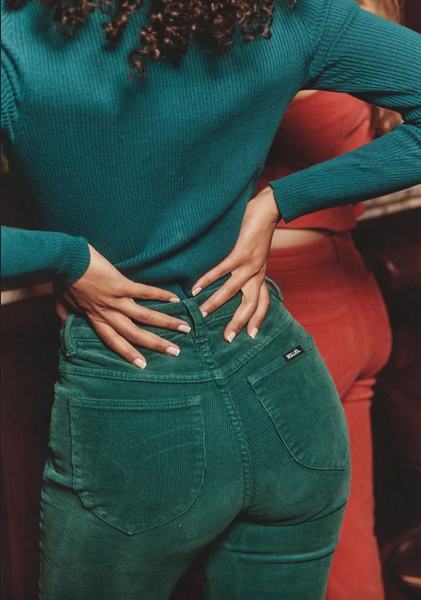 Dusters Bootcut - Emerald Cord