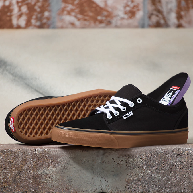 Skate Chukka Low - Black/Black/Gum