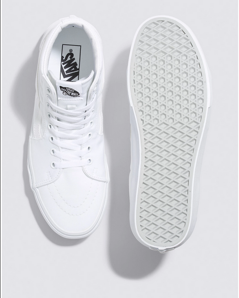 SK8-Hi Shoe - True White